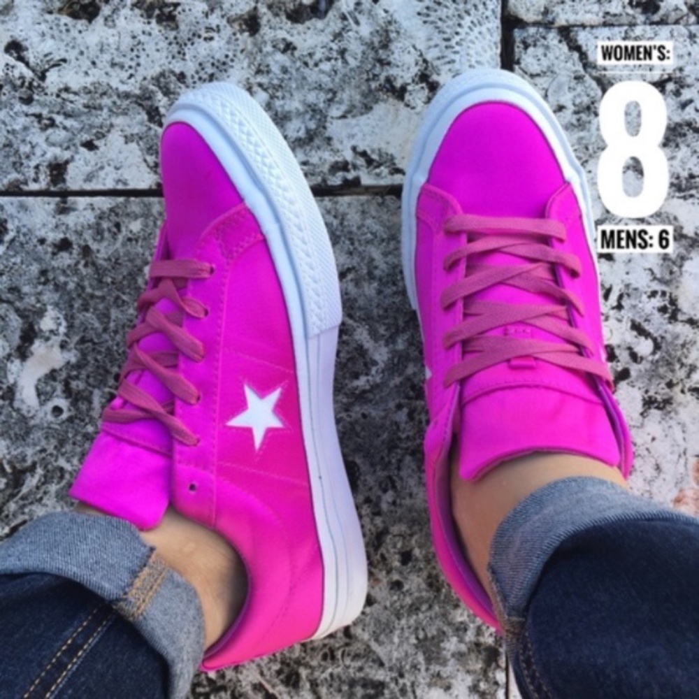 UNISEX CONVERSE ONE STAR SATIN OX !!clearance!!